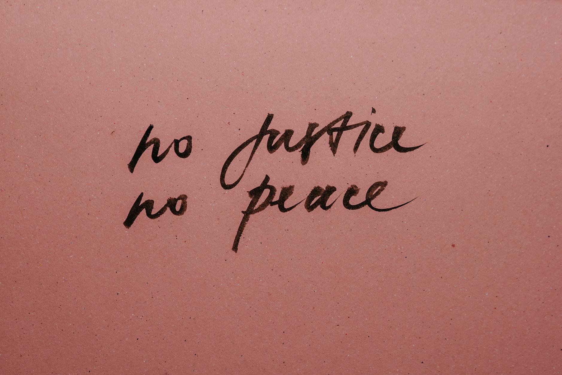 No Justice No Peace — Daniela Elana